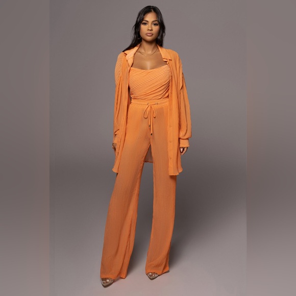 Orange Women's Top - Picture 1 of 9
